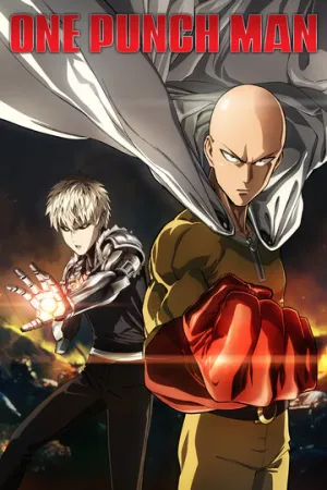 Ванпанчмен (1 сезон: 1-12 серии из 12) / One Punch Man / 2015 / ЛД (Amazing Dubbing) / WEB-DL (1080p) [15.02 ГБ]