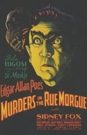 Убийства на улице Морг / Murders in the Rue Morgue / 1932 / АП (Васильев) / DVDRip [739 МБ]