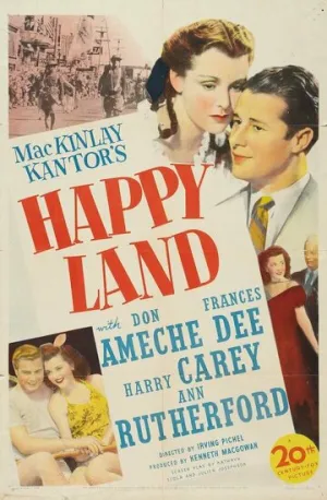 Счастливая земля (Счастливая страна) / Happy Land / 1943 / СТ / TVRip [1.36 ГБ]